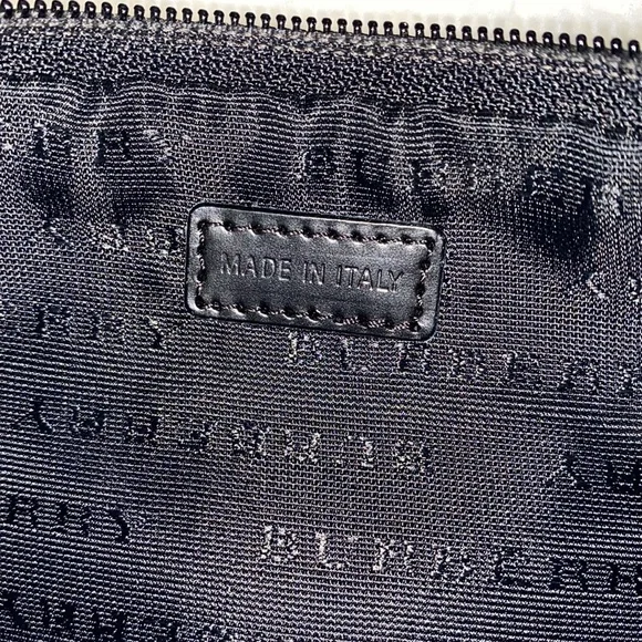 SOLD Burberry Beige House Coated Canvas Pochette Authentic - Picture 11 of 16